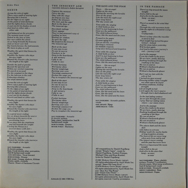 Dan Fogelberg, The Innocent Age - LP