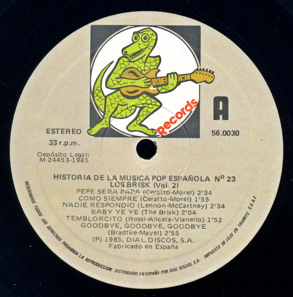 The Brisks, The Brisks Vol. 2 - LP
