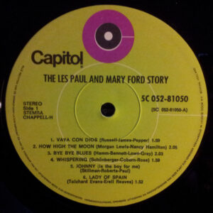 Les Paul & Mary Ford, The Les Paul & Mary Ford Story - LP: imagen 3