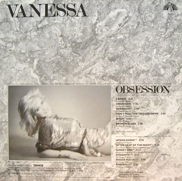 Vanessa, Obsession - LP