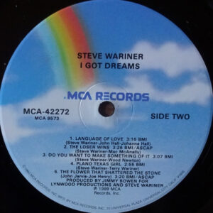 Steve Wariner, I Got Dreams - LP: imagen 4