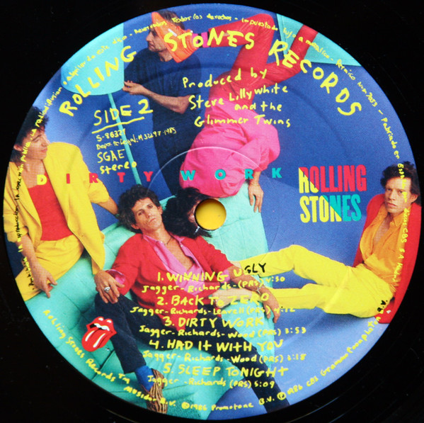 The Rolling Stones, Dirty Work - LP