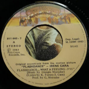 Irene Cara, Flashdance... What A Feeling - Singles: imagen 3