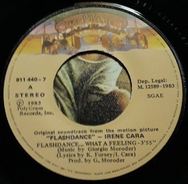 Irene Cara, Flashdance... What A Feeling - Singles
