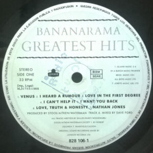 Bananarama, The Greatest Hits Collection - LP: imagen 3