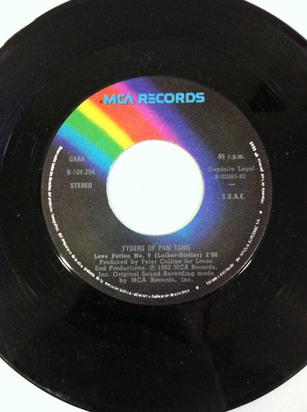 Tygers Of Pan Tang, Love Potion No.9 - Singles