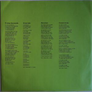Radio Futura, Veneno En La Piel - LP: imagen 6