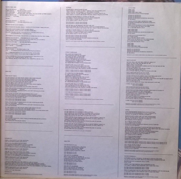 Simply Red, Men And Women - LP