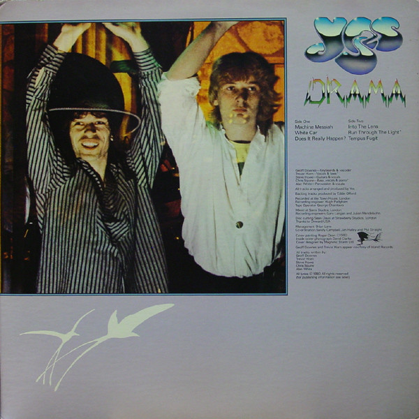 Yes, Drama - LP Album Stereo