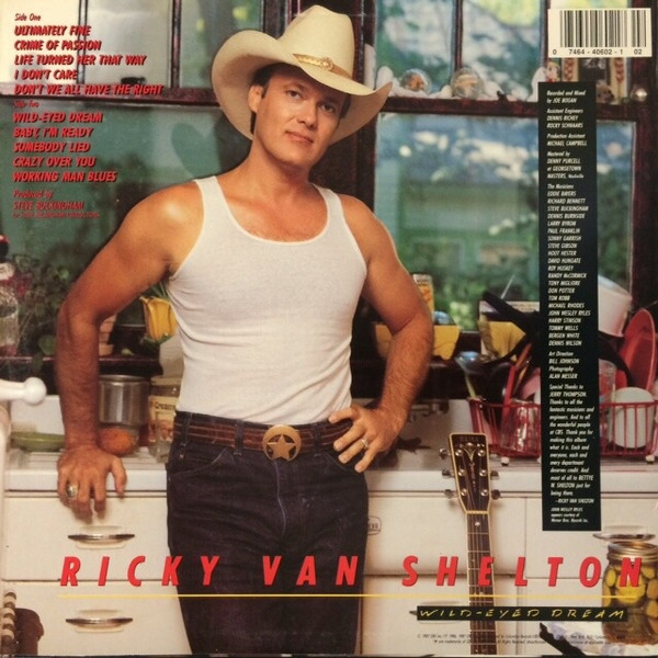 Ricky Van Shelton, Wild-Eyed Dream - LP