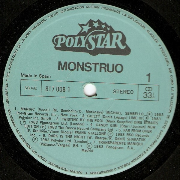 Various, Monstruo - 30 Exitos - LP