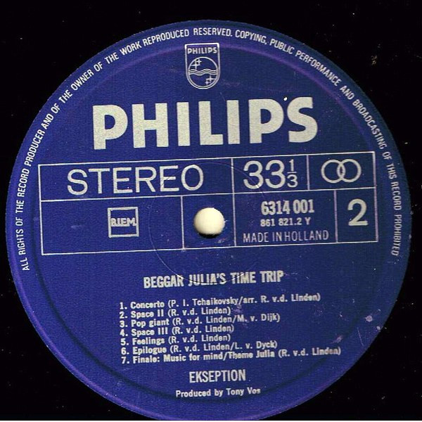 Ekseption, Beggar Julia's Time Trip - LP