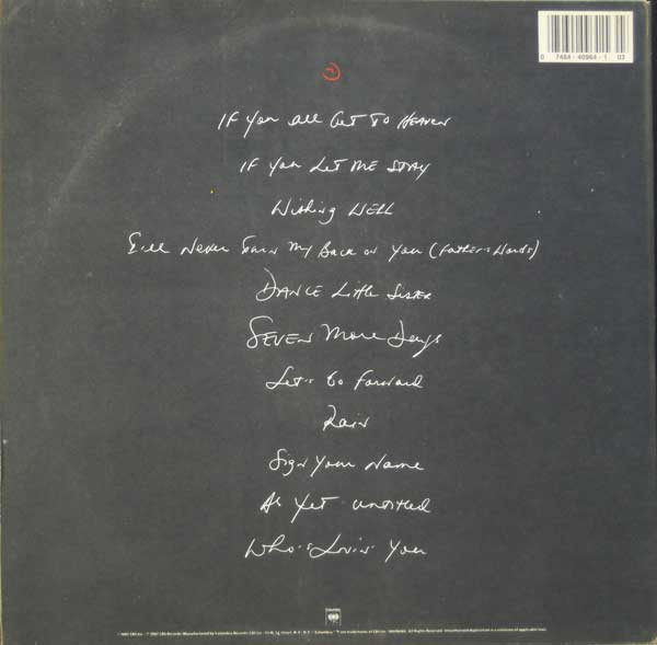 Terence Trent D'Arby, Introducing The Hardline According To Terence Trent D'Arby - LP