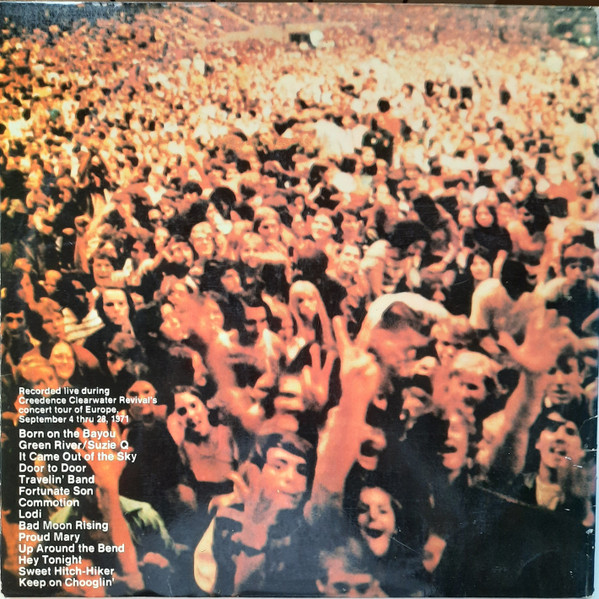 Creedence Clearwater Revival, Live In Europe - LP