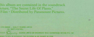 Stevie Wonder, Journey Through The Secret Life Of Plants - LP: imagen 7