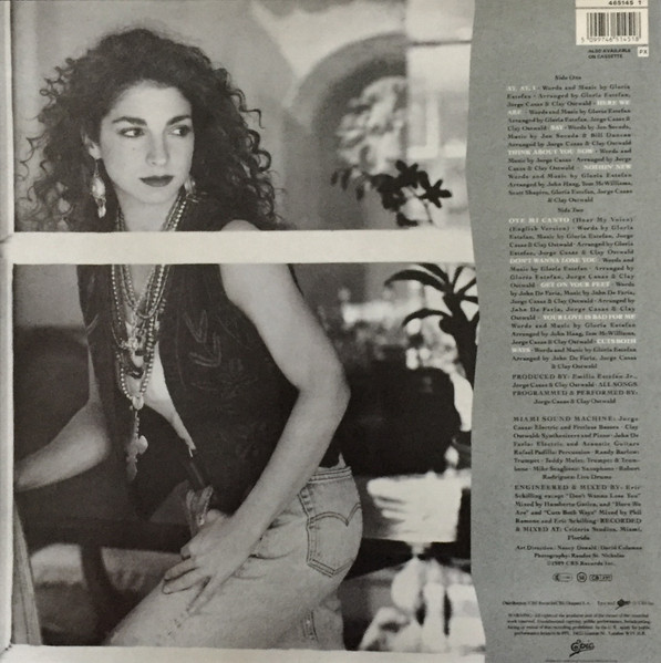 Gloria Estefan, Cuts Both Ways - LP