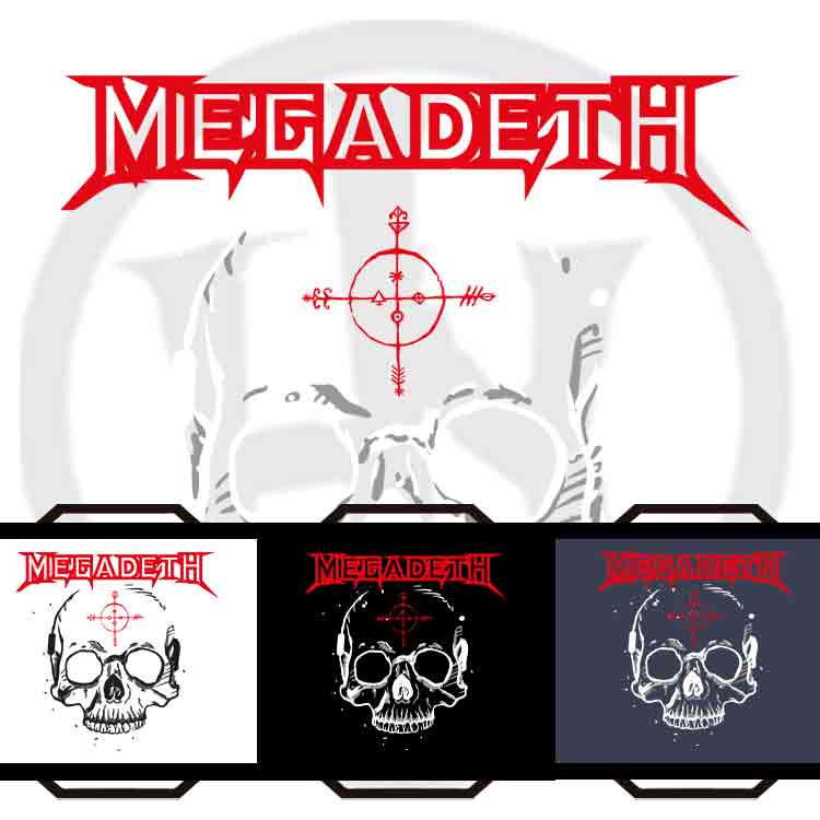 Megadeth Camiseta O-Neck