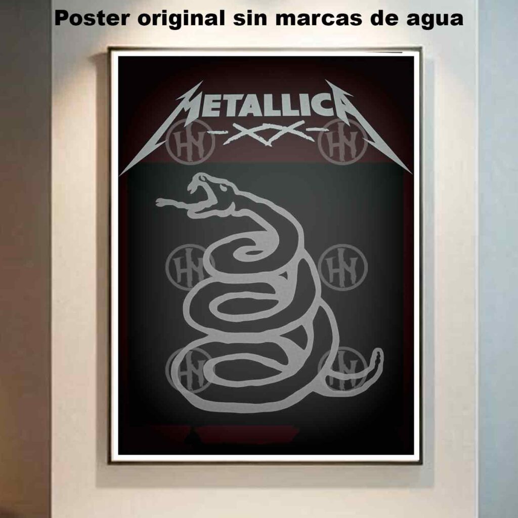 Metallica Póster