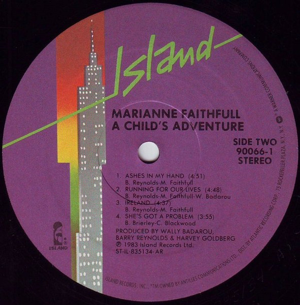 Marianne Faithfull, A Child's Adventure - LP