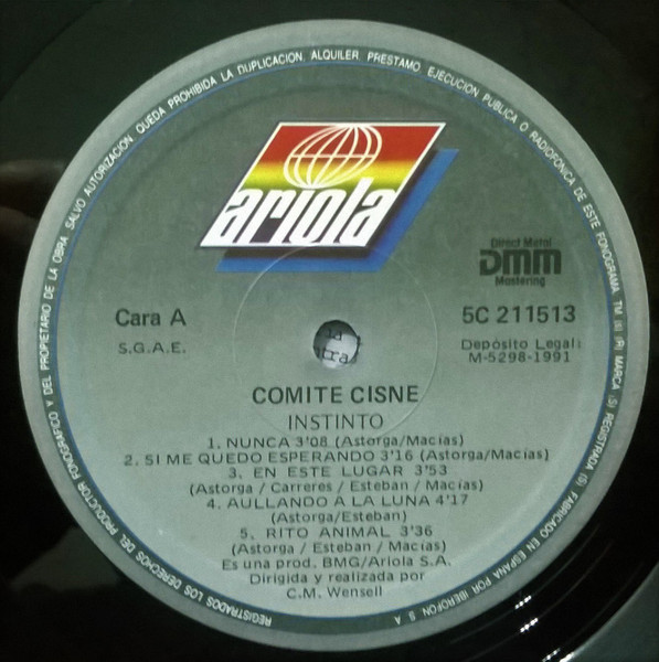 Comité Cisne, Instinto - LP