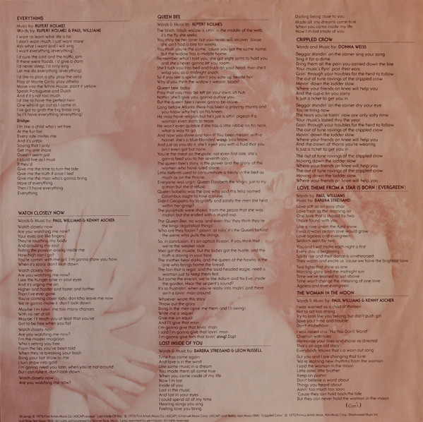 Barbra Streisand, Kris Kristofferson, A Star Is Born - LP