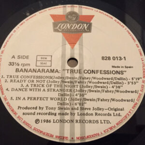 Bananarama, True Confessions - LP: imagen 3