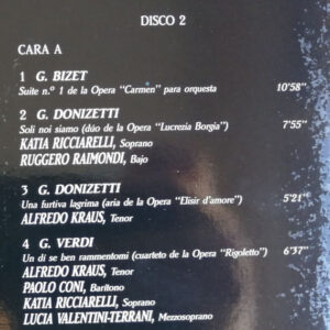 Various, Opera Stars In Concert - LP: imagen 12