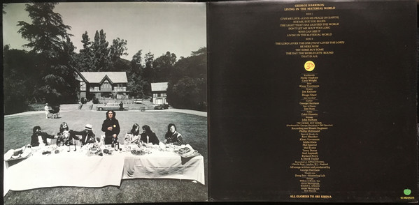 George Harrison, Living In The Material World - LP