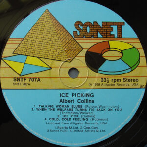 Albert Collins, Ice Pickin' - LP: imagen 4