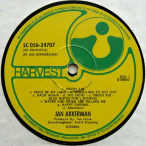 Jan Akkerman, Profile - LP: imagen 3