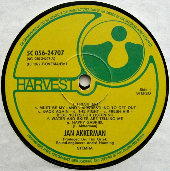 Jan Akkerman, Profile - LP