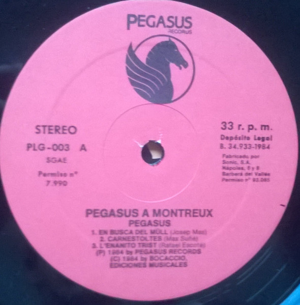Pegasus, Montreux Jazz Festival - LP