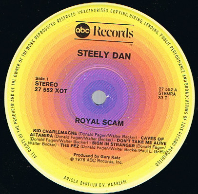 Steely Dan, The Royal Scam - LP