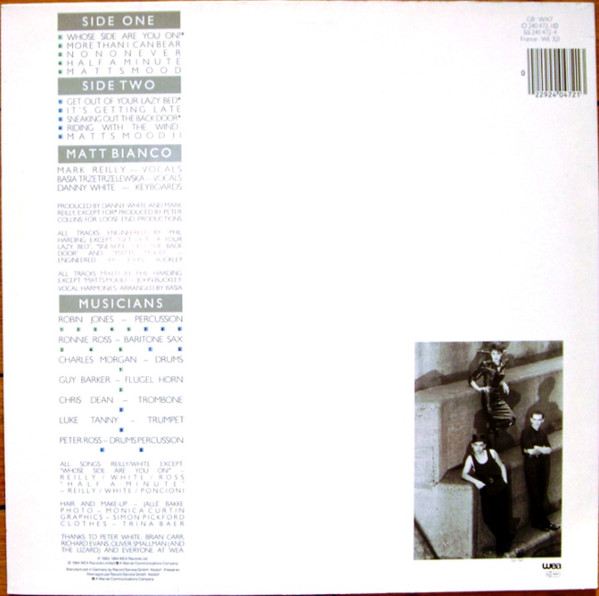 Matt Bianco, Whose Side Are You On - LP
