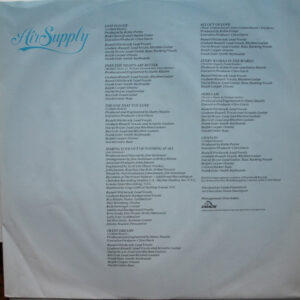Air Supply, Greatest Hits - LP: imagen 4