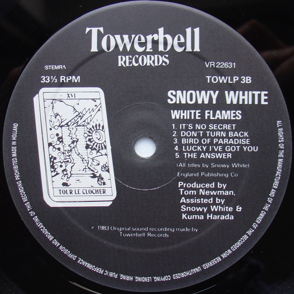 Snowy White, White Flames - LP
