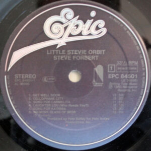 Steve Forbert, Little Stevie Orbit - LP: imagen 2