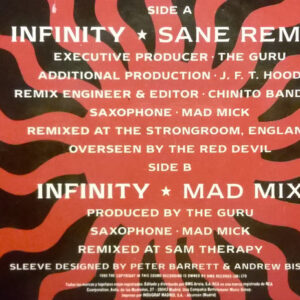 Guru Josh, Infinity (The Remix) - Maxi Singles: imagen 5