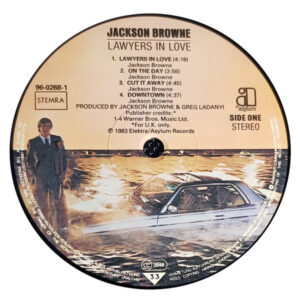Jackson Browne, Lawyers In Love - LP: imagen 3