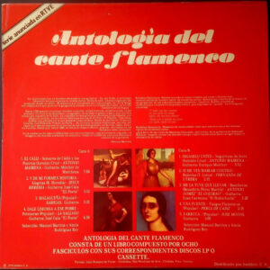 Various, Antología Del Cante Flamenco: Retablo 1 - LP: imagen 2