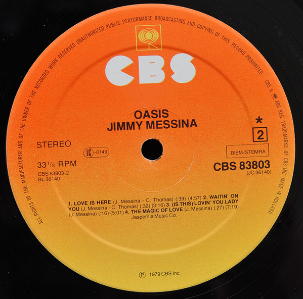 Jim Messina, Oasis - LP