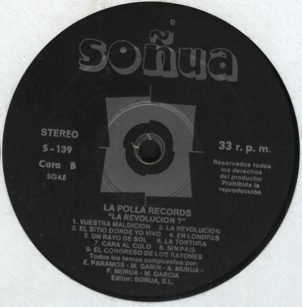 La Polla Records, Revolución!! - LP