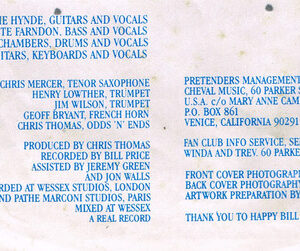 The Pretenders, Pretenders II - LP: imagen 8