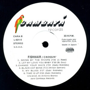 Fishhair, Crossin' - LP: imagen 4