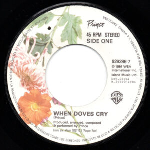 Prince, When Doves Cry - Singles: imagen 3