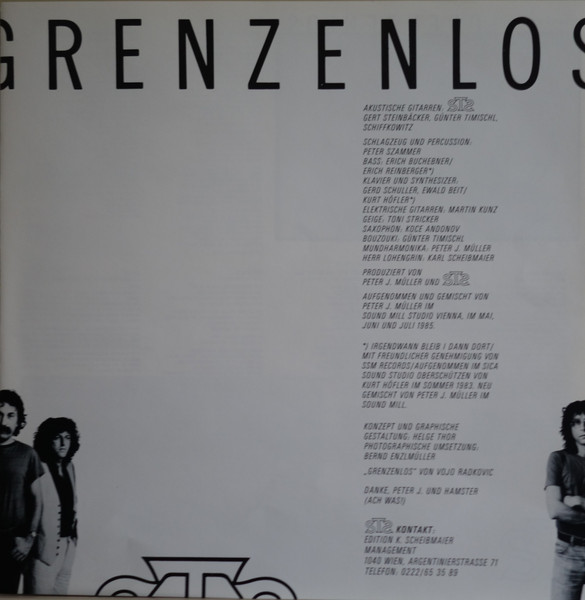 STS, Grenzenlos - LP Album Stereo