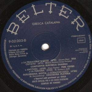 Various, Gresca Catalana - LP: imagen 4