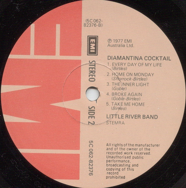 Little River Band, Diamantina Cocktail - LP