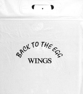 Wings, Back To The Egg - LP