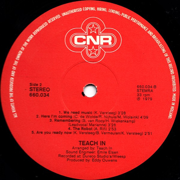 Teach-In, Teach In - LP